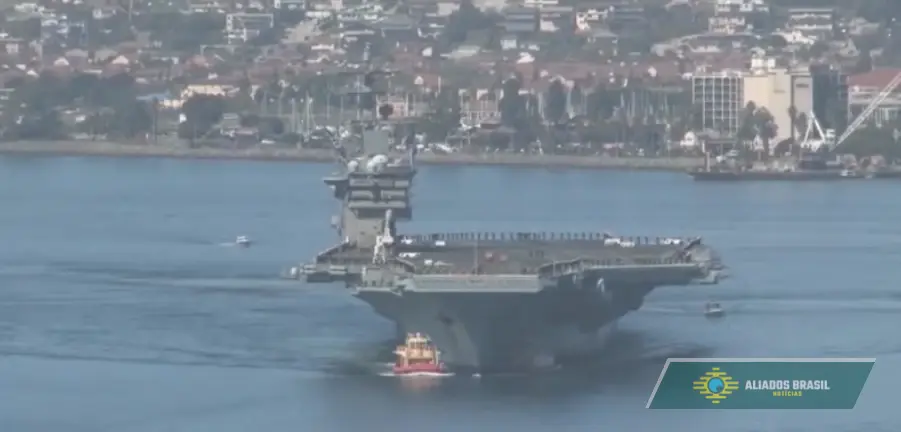 EUA enviam porta-aviões para operação na América Latina