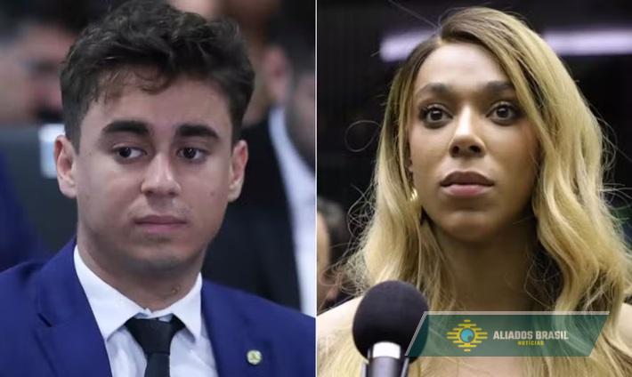 ‘Fã encubada’: Nikolas sobre Erika Hilton após ela acioná-lo na AGU