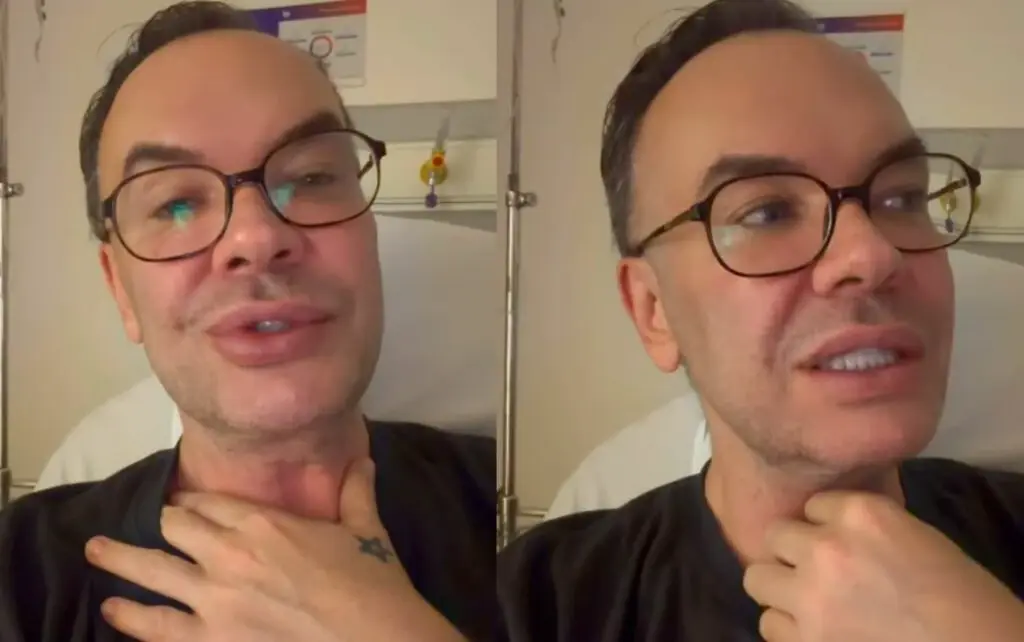 Felipeh Campos se pronuncia após internação: “Foi um susto”