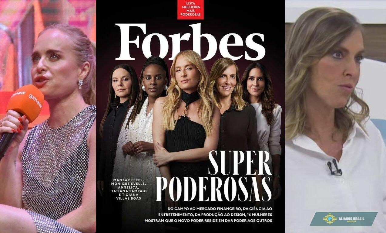 Forbes destaca Angélica em vez de Tatiana Sampaio e é criticada