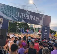 Motociclista invade percurso de corrida, atropela corredora e é preso em Fortaleza