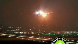 Motor de avião que ia para os EUA explode após decolagem no Aeroporto de Guarulhos; aeronave fez pouso de emergência