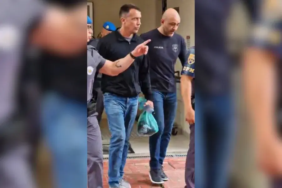 Veja momento da prisão de tenente-coronel acusado de matar a esposa PM. Vídeo