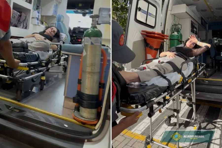 Após ser internada às pressas, Luiza Ambiel é transferida de hospital