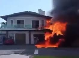 Bombeiros confirmam quatro mortes após queda de avião no Litoral do RS