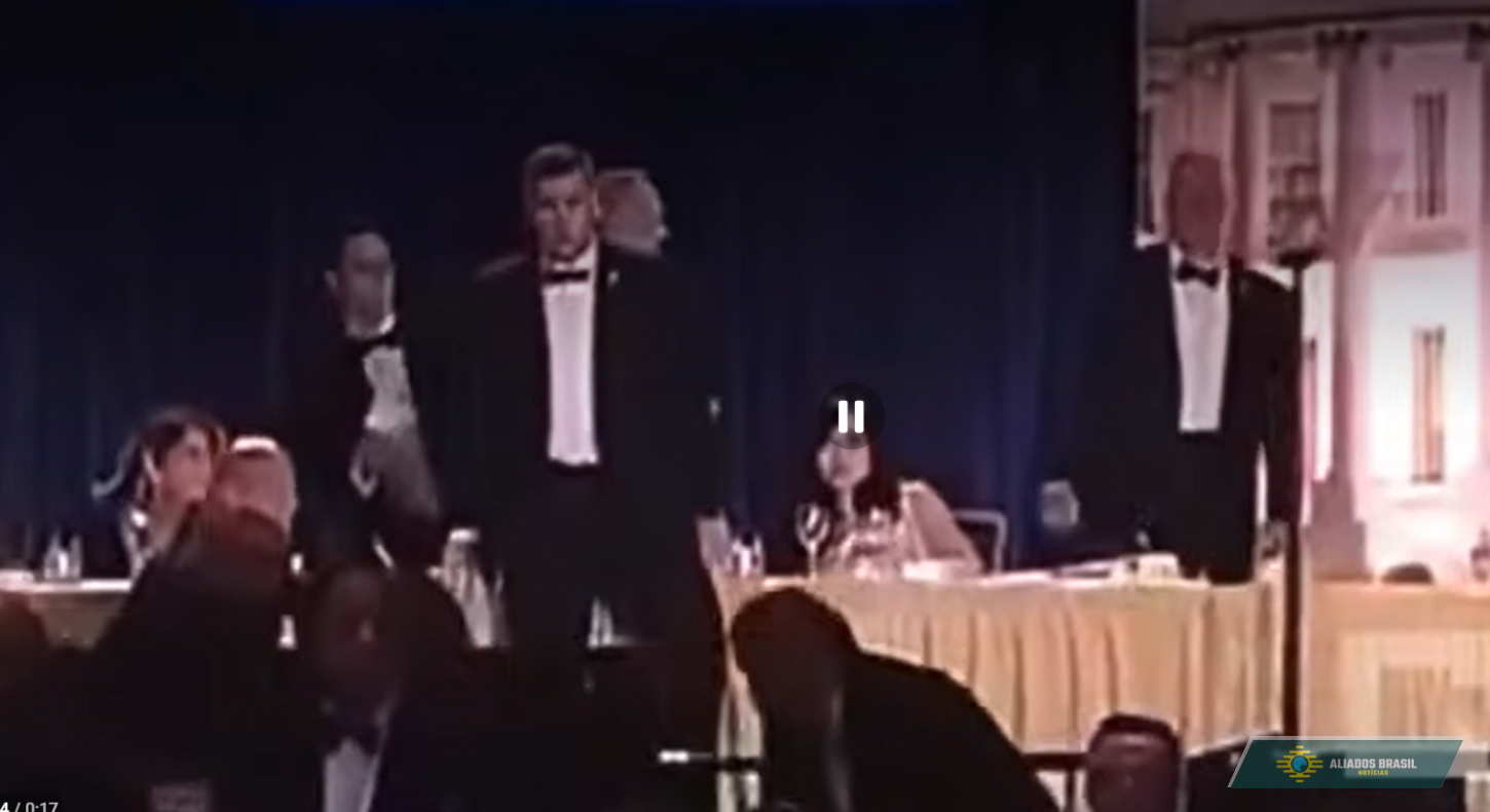 Cena heroica do ataque ao jantar da Casa Branca com Trump viraliza; confira