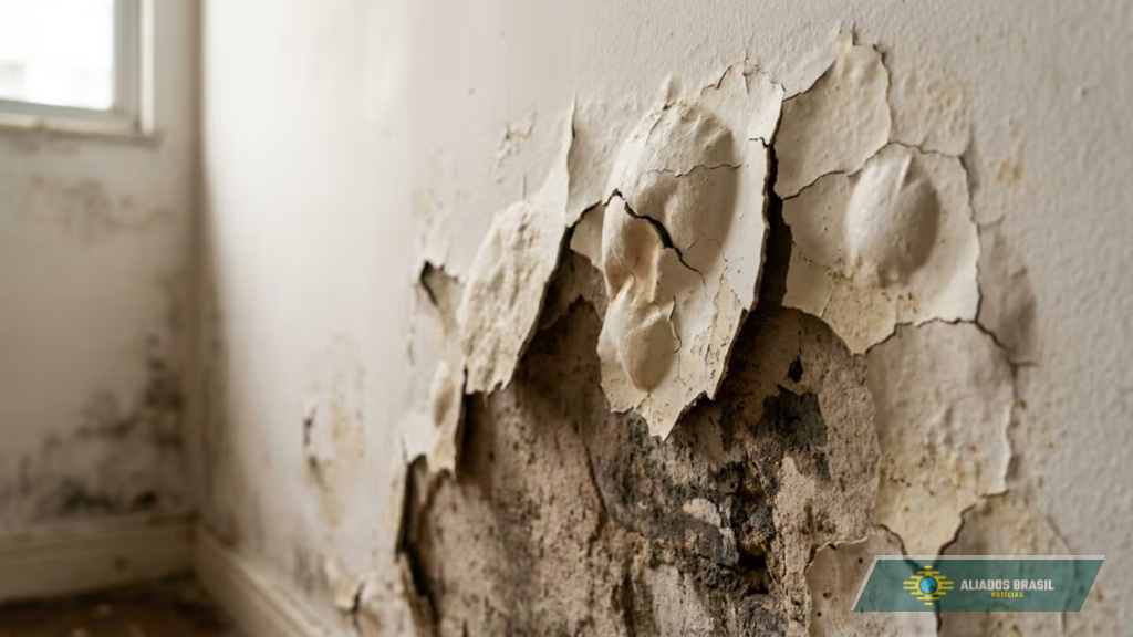 Como resolver parede estufando e descascando sem precisar derrubar tudo