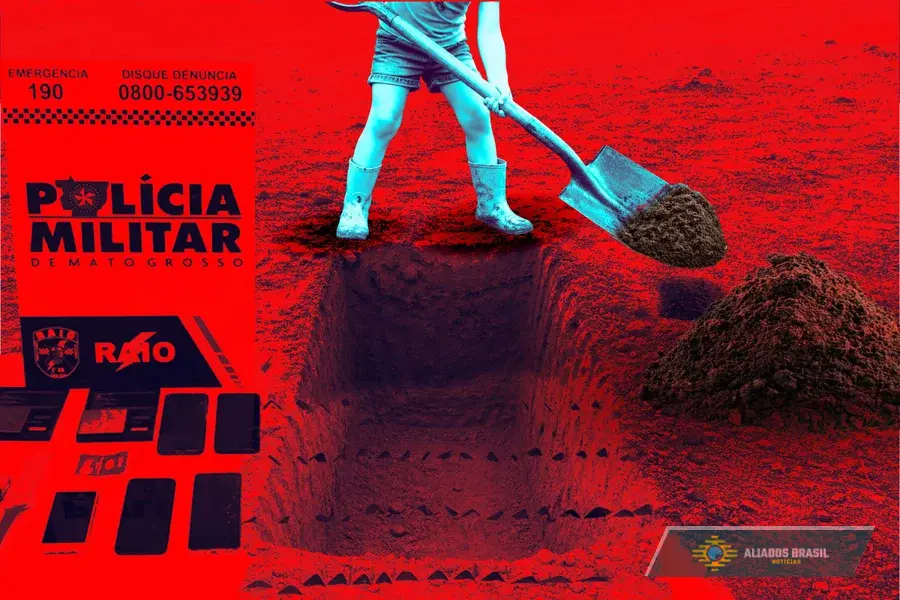 Criança salva de “tribunal do crime” teve que a cavar a própria cova