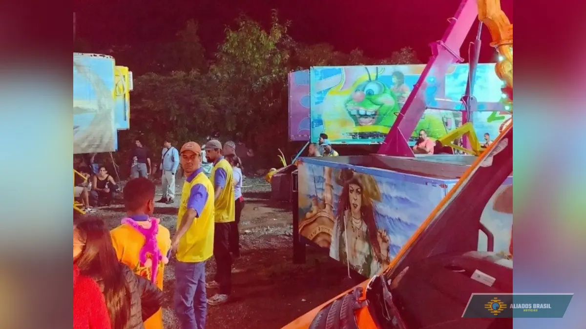 Dois são presos após morte de jovem em brinquedo de parque em MG