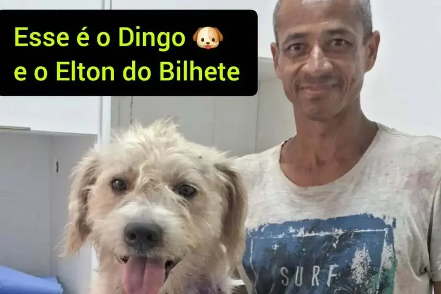 Em carta emocionante, homem em situação de rua pede ajuda para cão doente