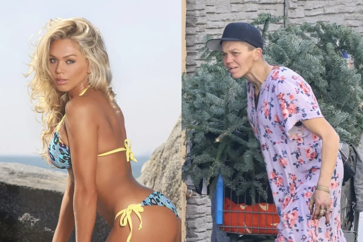 Ex-modelo vira moradora de rua e é flagrada revirando lixo; saiba quem