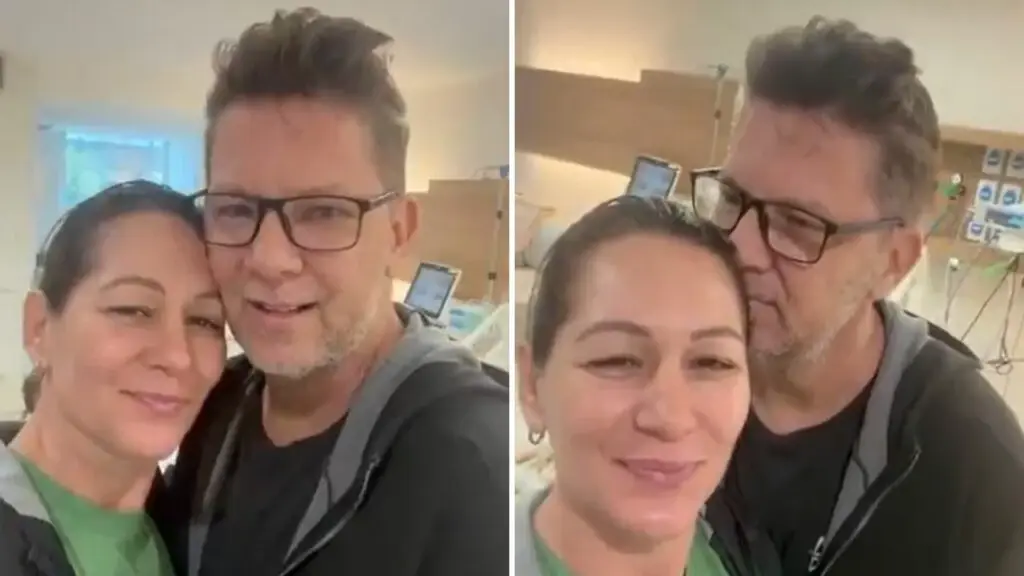 Frias recebe alta: “Indo para casa ao lado do amor da minha vida”