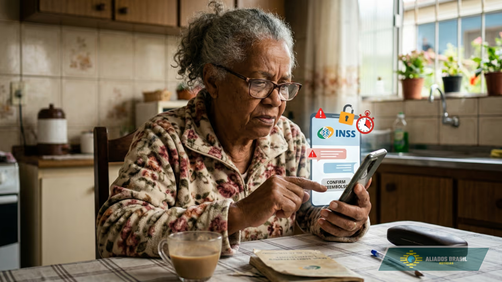 Golpe do reembolso do INSS vira nova armadilha para aposentados em 2026