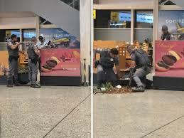 Homem é detido com espada no Aeroporto de Viracopos; PM usou arma de choque