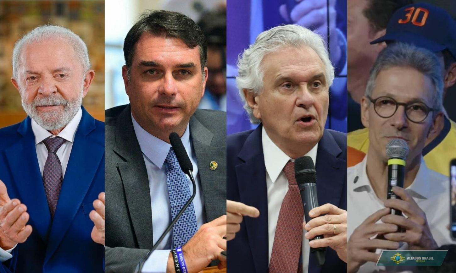 Nexus: Lula tem empate técnico com Flávio, Caiado e Zema