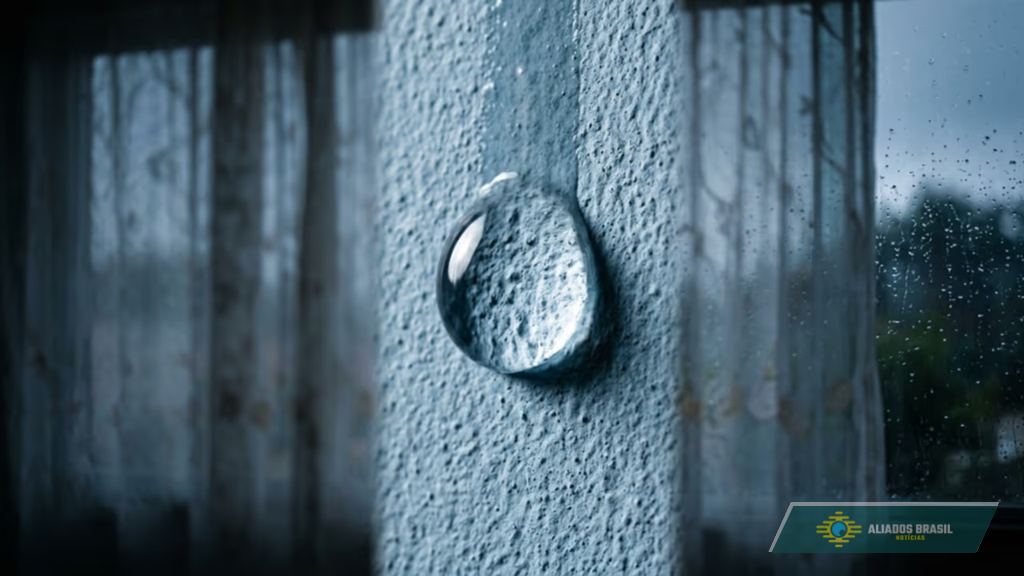 O que significa quando a parede da casa começa a “suar” nos dias de chuva
