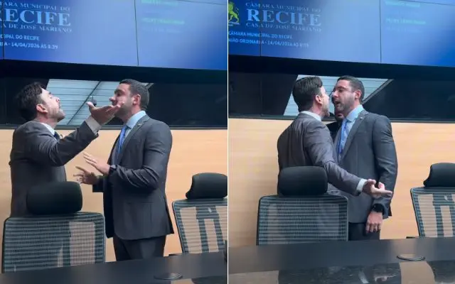 PE: Deputado entra na Câmara e discute com vereador na tribuna