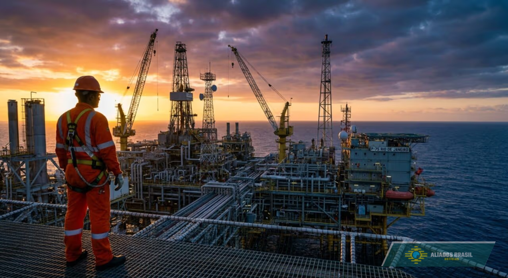 Profissões offshore seguem em alta no Brasil com escala de 14 dias, renda forte e entrada possível com curso técnico