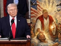 Trump explica por que apagou imagem que o retratava como Jesus
