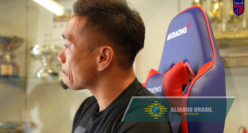 A emoção do jogador de 39 anos ao saber que foi convocado para a sua quinta Copa do Mundo