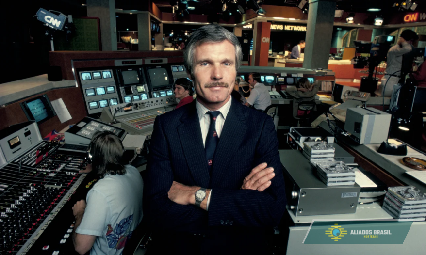 A impressionante fortuna que o fundador da CNN, Ted Turner, deixa para seus herdeiros