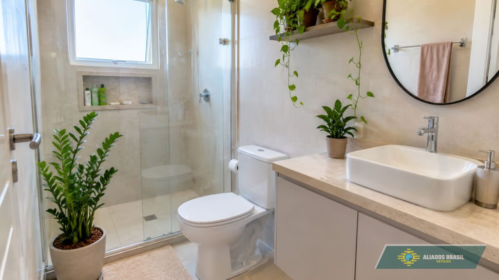 As plantas para banheiro com pouca luz que deixam o ambiente mais fresco e com cara de spa