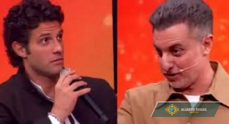 Atitude de Huck deixa ator Chay Suede constrangido no Domingão