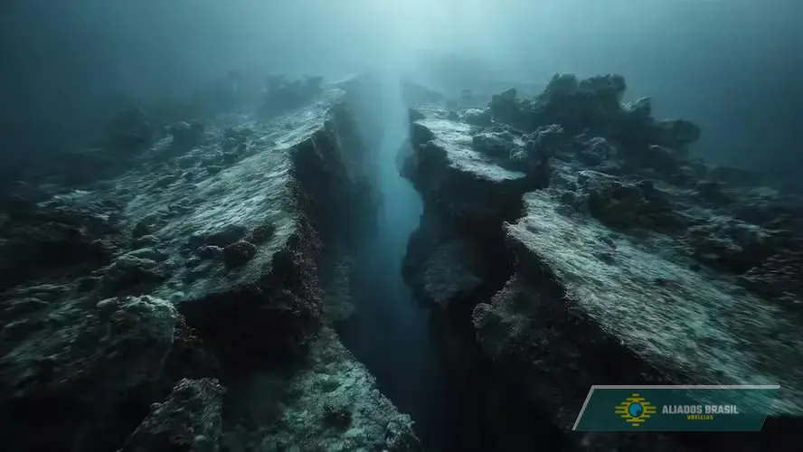 Cientistas registram pela primeira vez abertura de placa tectônica no fundo do mar; entenda