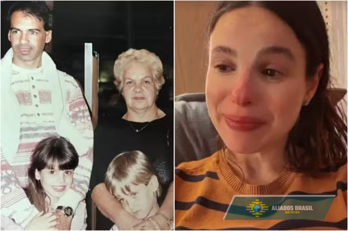 Grávida, Sthefany Brito chora e diz ter recebido sinal espiritual do pai: 'Emocionante'