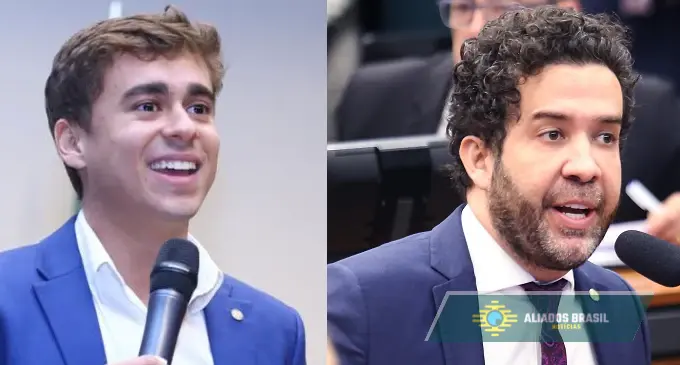 Janones vira réu em ação movida por Nikolas Ferreira