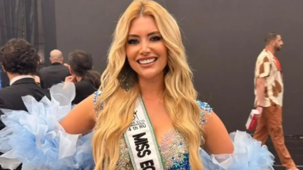 Miss Brasil leva tombo no palco após ficar em 5º lugar em disputa no Egito