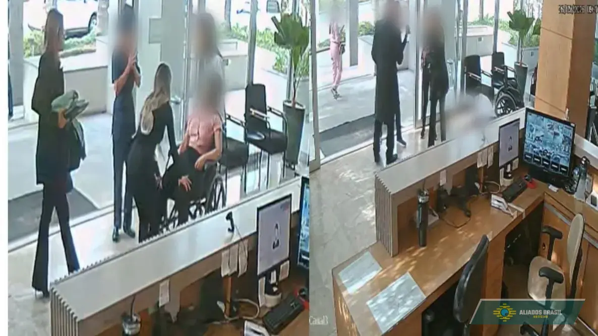 Vídeo: mulher chegou desacordada em clínica após procedimento estético