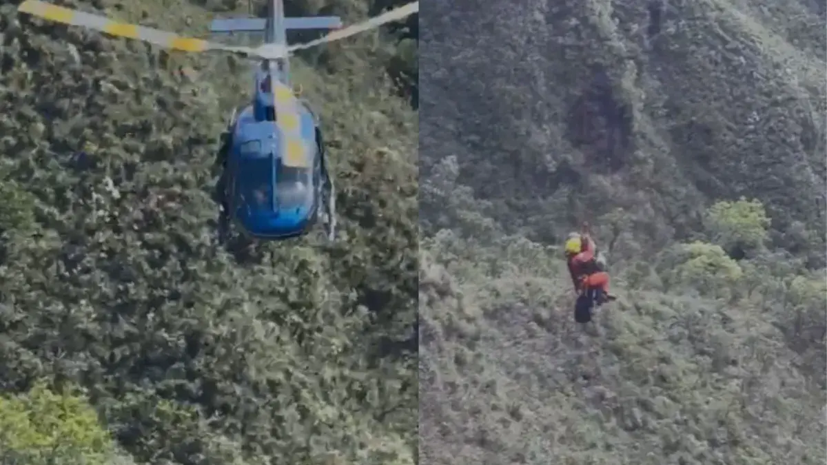 Vídeo: mulher sequestrada por ex e jogada de penhasco é resgatada em BH