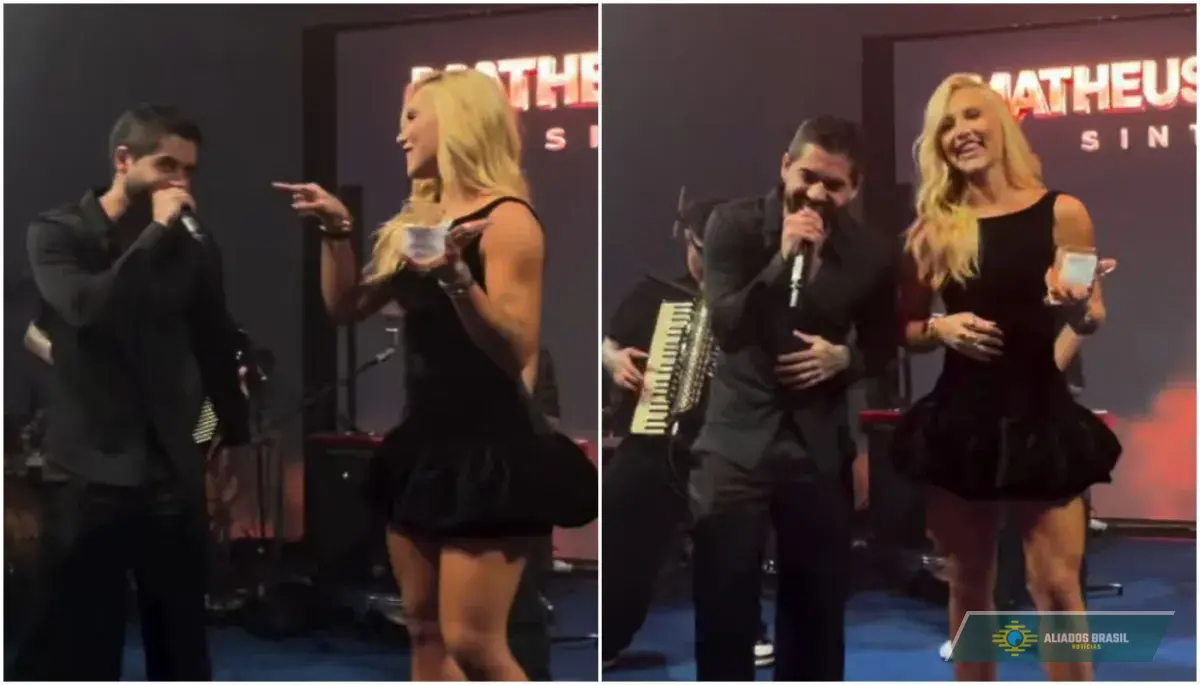 Zé Felipe canta música romântica para Virginia em aniversário da filha