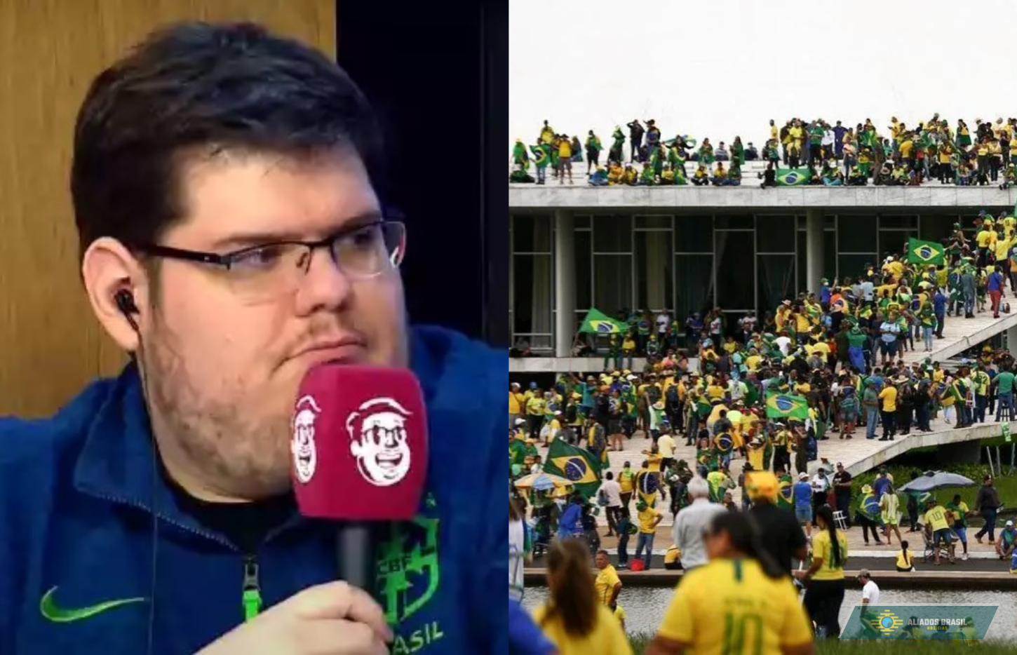 A CazeTV e os presos de 08/01.