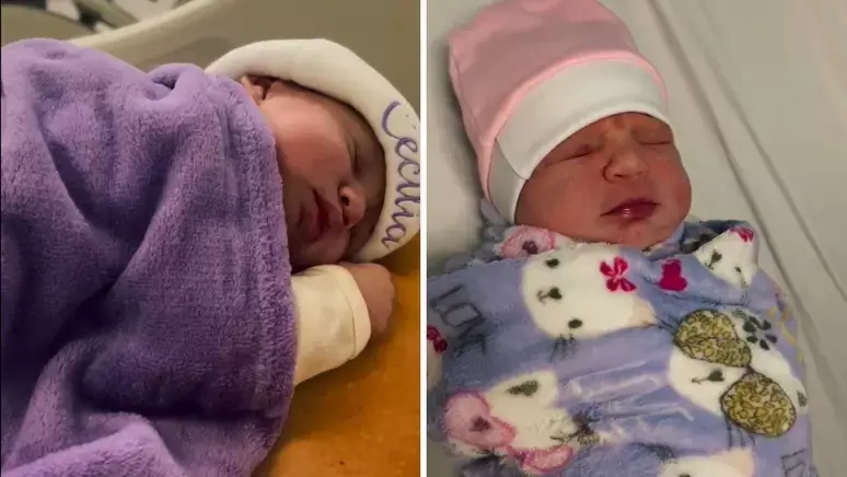 Bebês nascem ao mesmo tempo e recebem o mesmo nome em maternidade de SC  