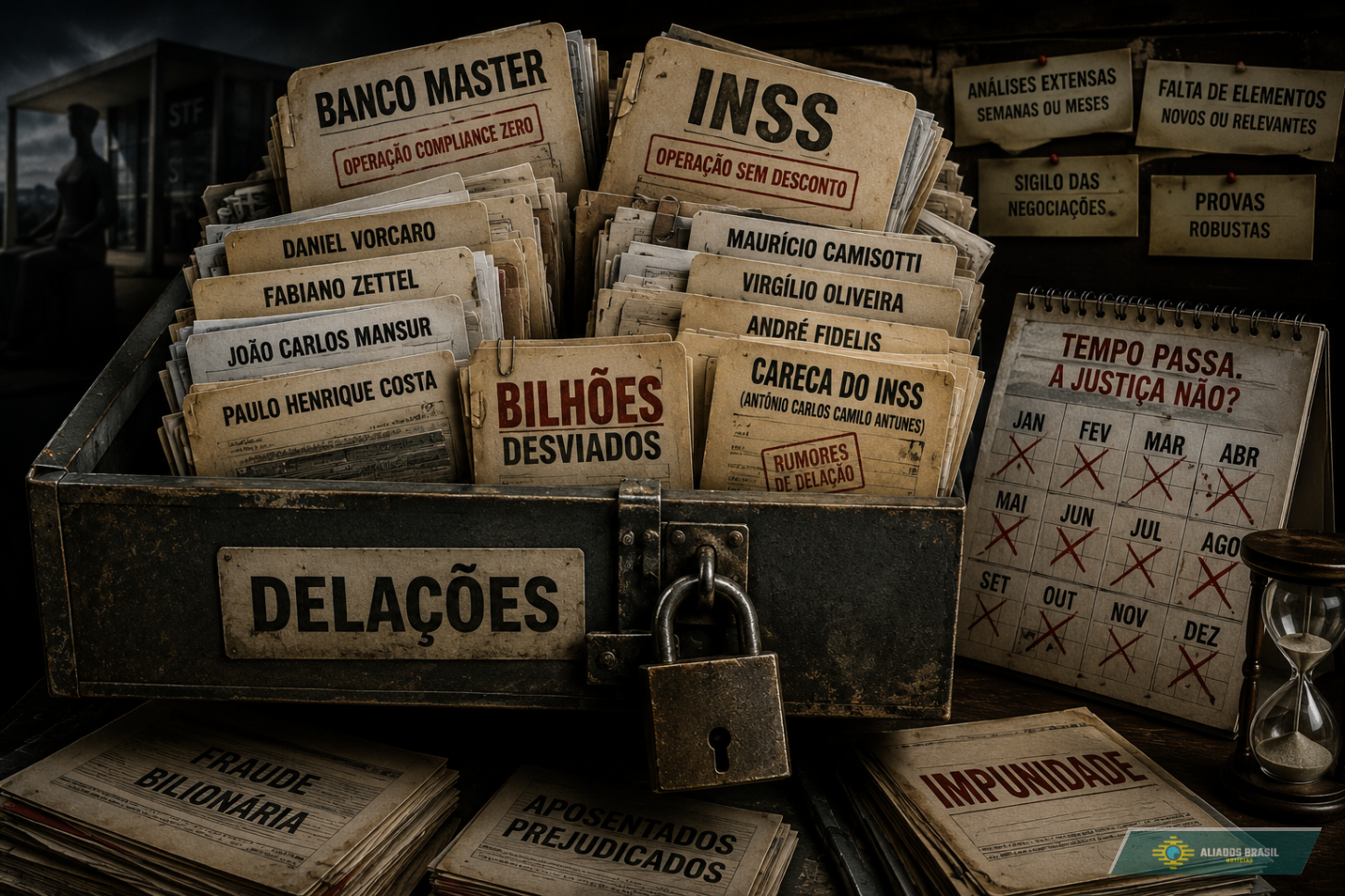 Bilhões Desviados, Delações Paradas: Quem Está Protegendo os Poderosos?
