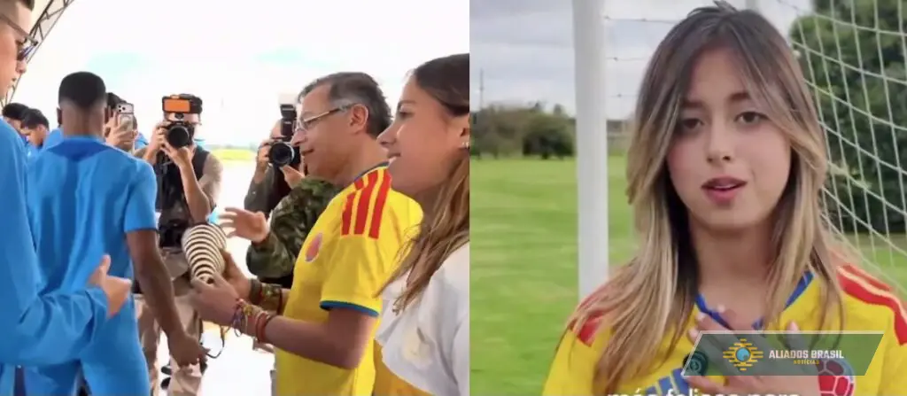 Colômbia: Filha de Petro posta mensagem para James Rodríguez