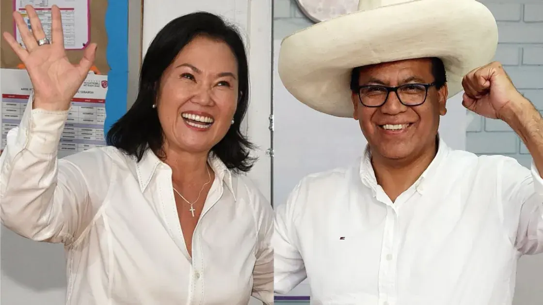 Com pouco mais de 94% das urnas apuradas, Sánchez supera Keiko e tem 50,03% contra 49,9%