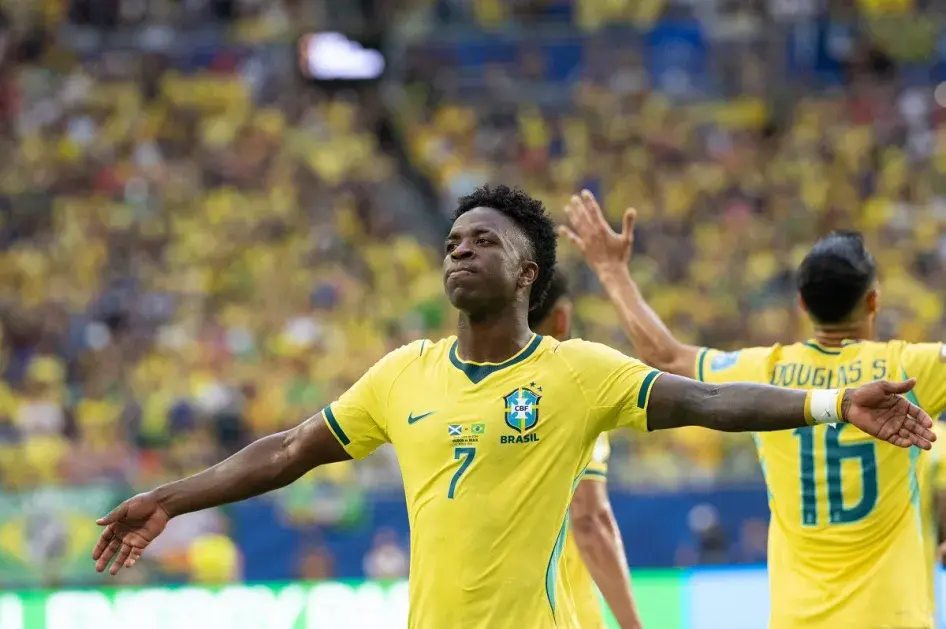 Com show de Vini Jr., Brasil vence a Escócia e se classifica em 1º lugar no retorno de Neymar à Copa