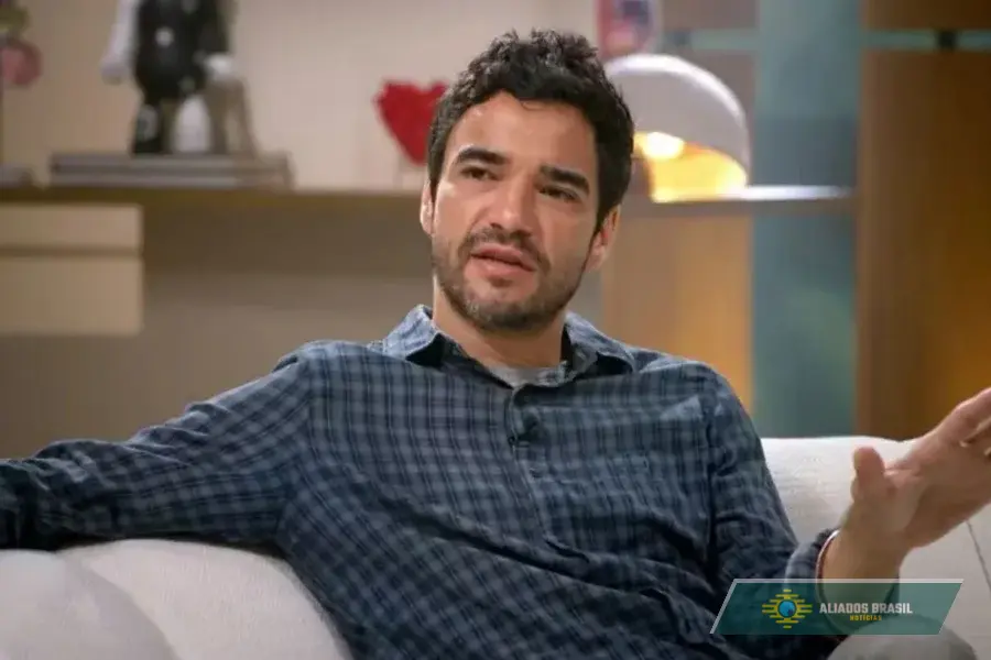 “Comecei a chorar”, diz Caio Blat ao contar que apanhou de ator