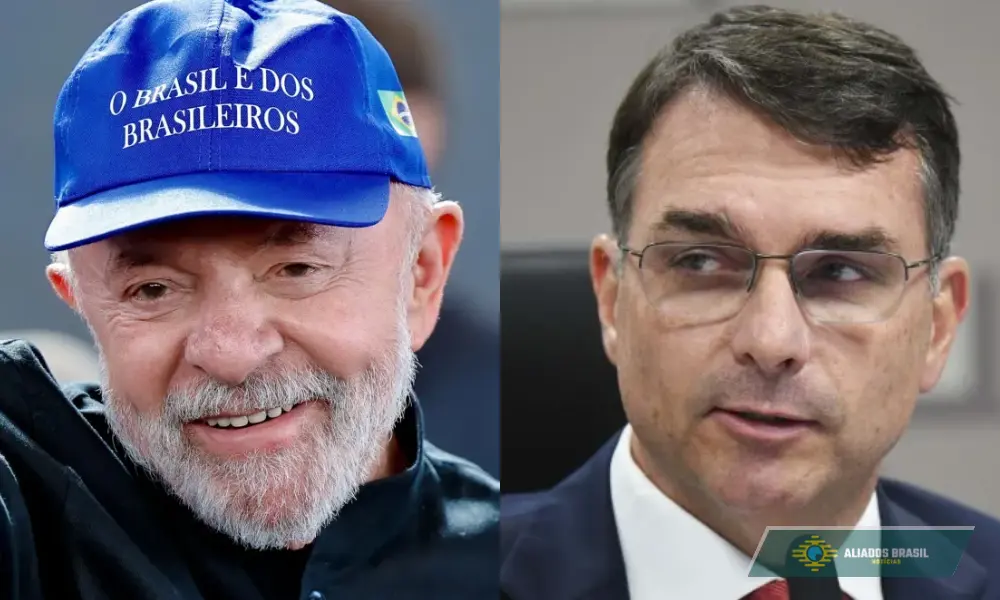 Datafolha: Lula aparece à frente de Flávio no 1º turno com 41% contra 31% das intenções de votos