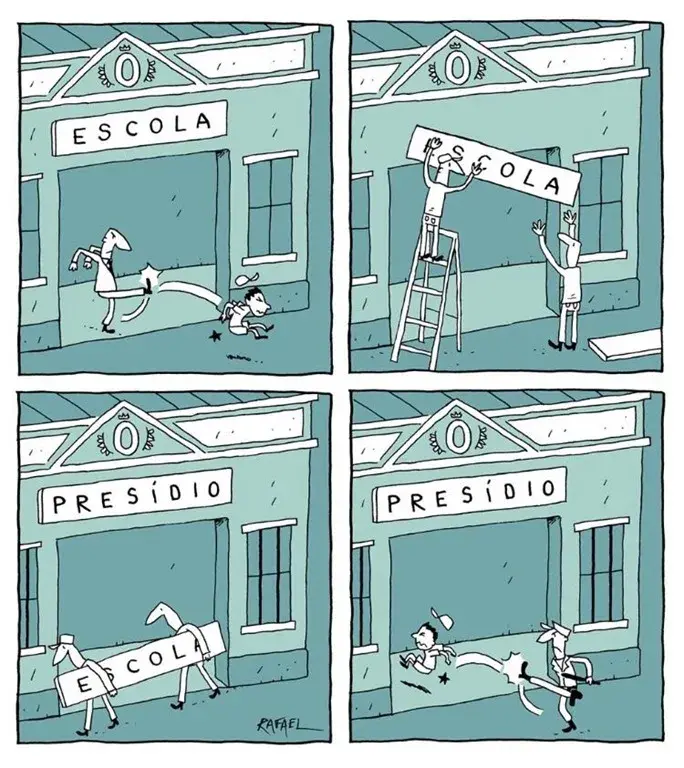 ESCOLA — A PRIMEIRA PRISÃO