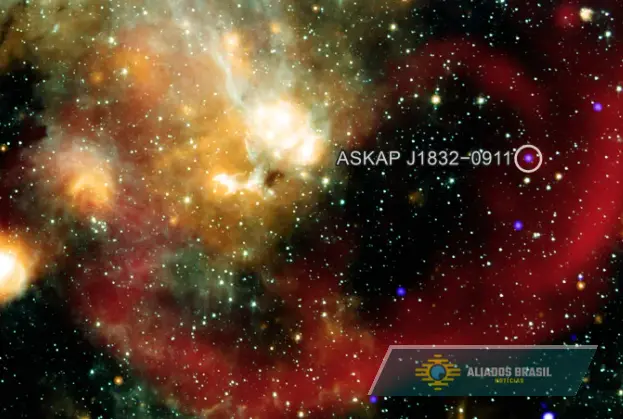 Estrela sinistra desafia astronomia: raios-X variam a cada 44 minutos