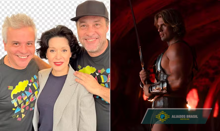 Ex-integrantes do Trem da Alegria celebram sucesso de hit em meio à estreia do filme de He-Man e abrem o jogo sobre possível turnê: 'Analisando'