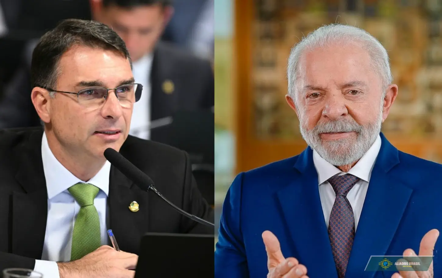 Flávio abre notícia-crime contra Lula por fala sobre enforcamento