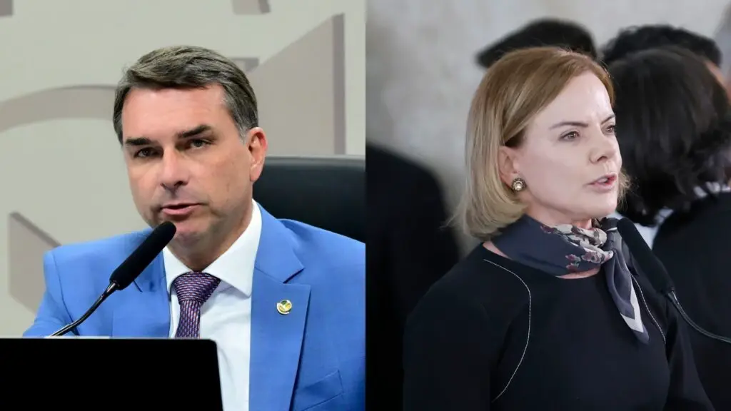 Gleisi Hoffmann é derrotada em processo contra Flávio Bolsonaro