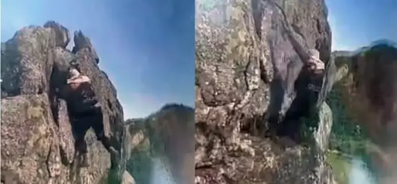 Homem morre em trilha no RJ após subir em pedra para tirar foto e cair de cerca de 150 metros 
