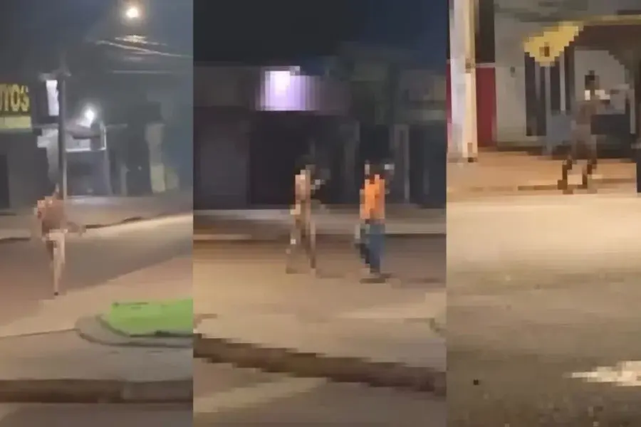 Homem sai nu pelas ruas, invade casa e tenta atacar mulher em MS