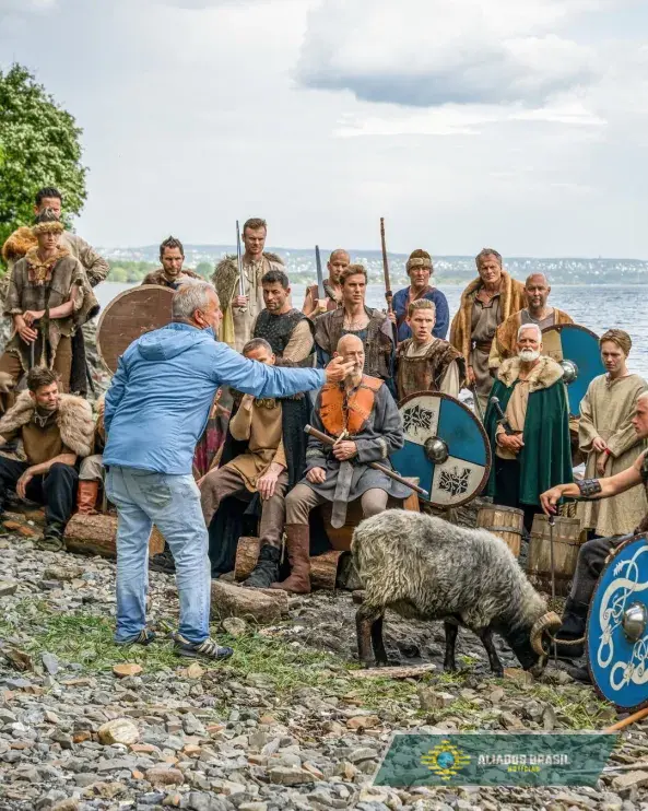 Jogadores da Noruega posam de vikings em foto para Copa; veja ensaio